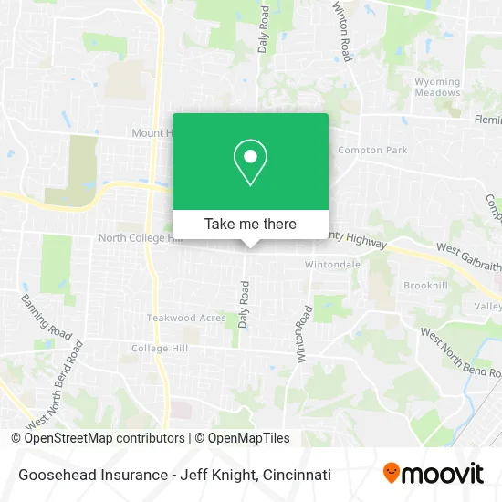 Goosehead Insurance - Jeff Knight map