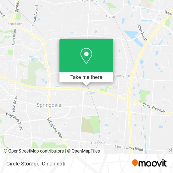 Circle Storage map