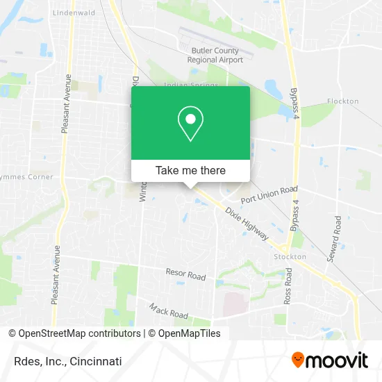 Rdes, Inc. map