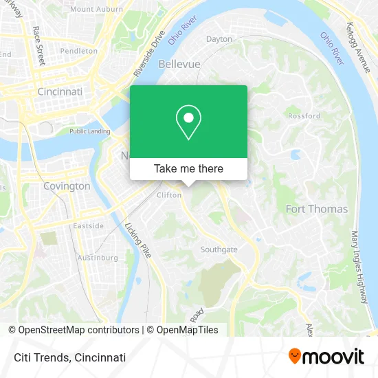 Citi Trends map