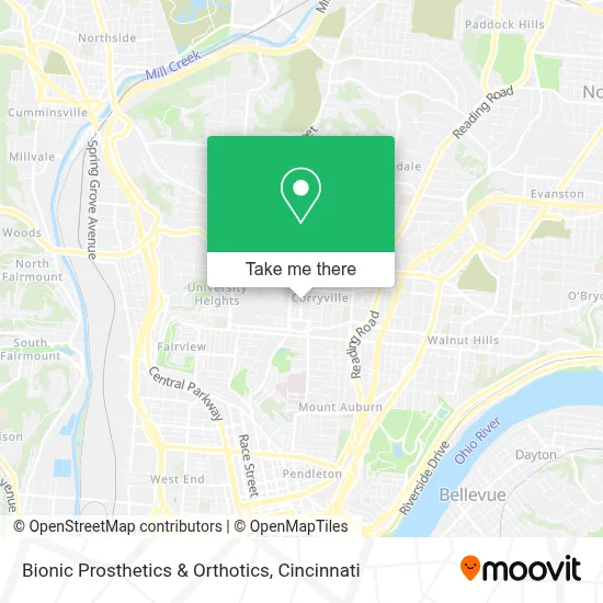 Bionic Prosthetics & Orthotics map