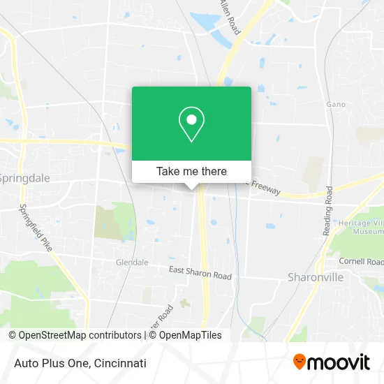 Auto Plus One map