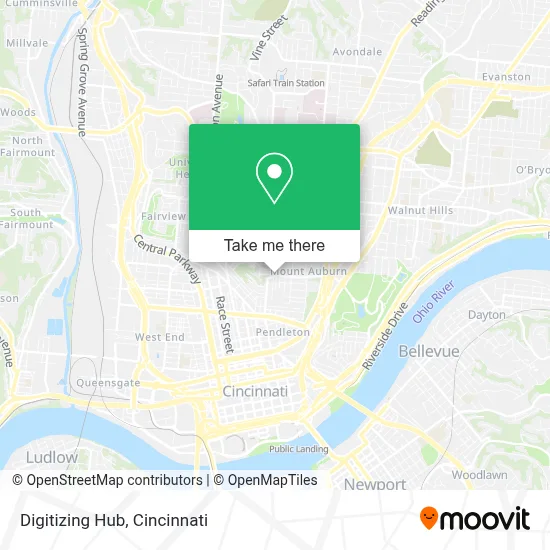 Digitizing Hub map