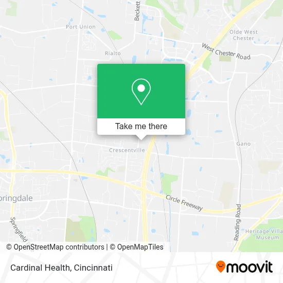 Cardinal Health map