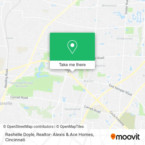 Rashelle Doyle, Realtor- Alexis & Ace Homes map