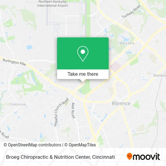 Broeg Chiropractic & Nutrition Center map