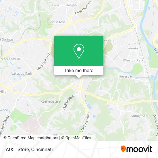 At&T Store map