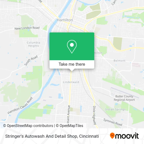 Stringer's Autowash And Detail Shop map