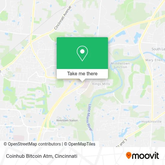 Coinhub Bitcoin Atm map