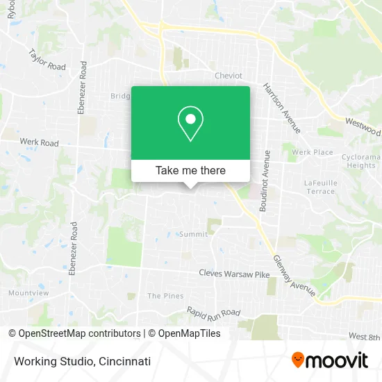 Working Studio map