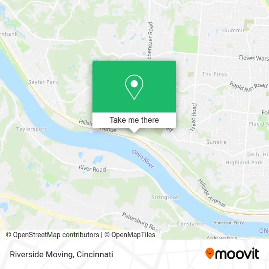 Riverside Moving map