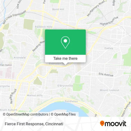 Fierce First Response map