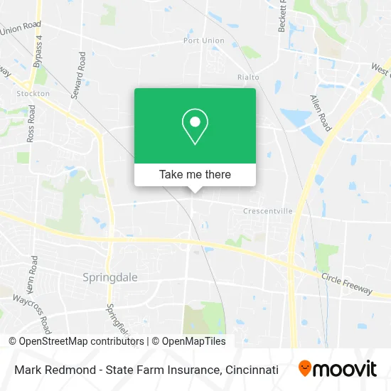 Mark Redmond - State Farm Insurance map
