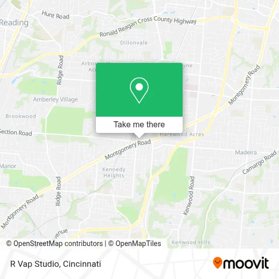 R Vap Studio map