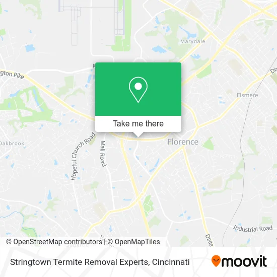 Stringtown Termite Removal Experts map