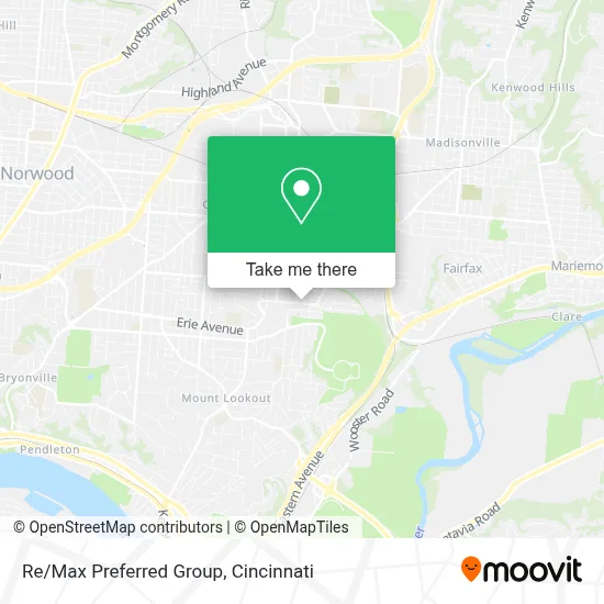 Re/Max Preferred Group map