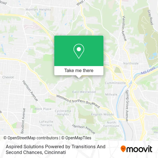 Aspired Solutions Powered by Transitions And Second Chances map