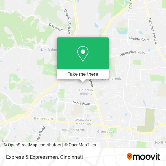 Express & Expressmen map