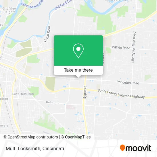 Multi Locksmith map