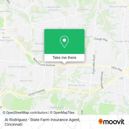 Al Rodriguez - State Farm Insurance Agent map