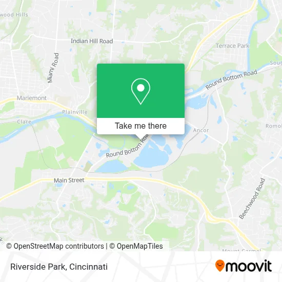 Riverside Park map