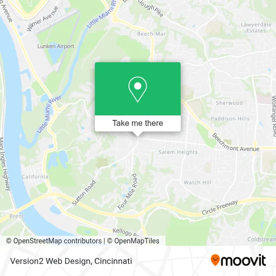 Version2 Web Design map
