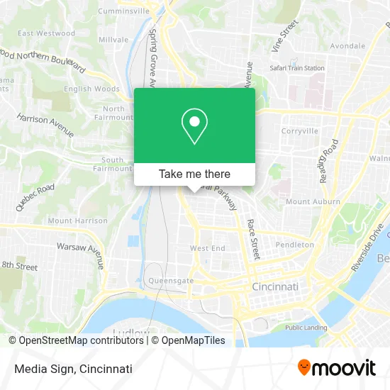 Media Sign map