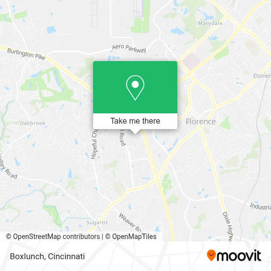 Boxlunch map