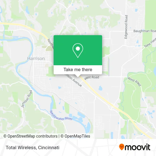 Total Wireless map