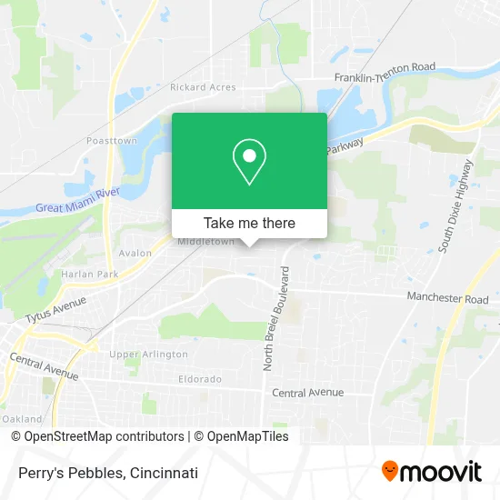 Perry's Pebbles map