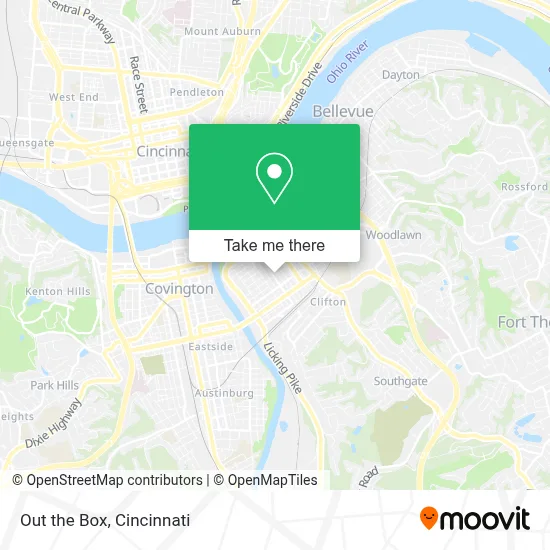 Out the Box map