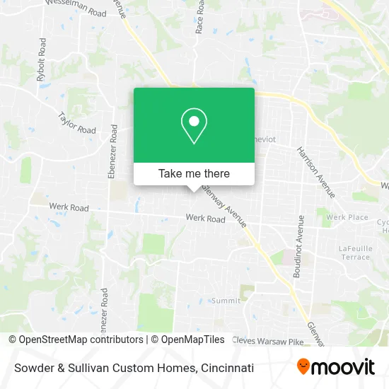 Sowder & Sullivan Custom Homes map