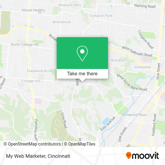 My Web Marketer map