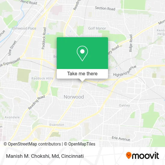 Manish M. Chokshi, Md map