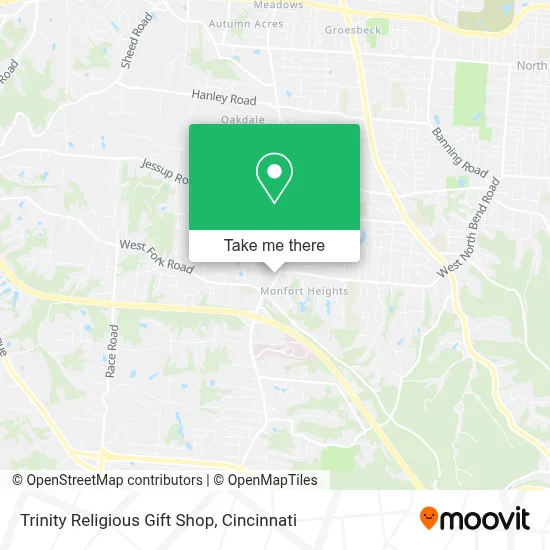 Trinity Religious Gift Shop map
