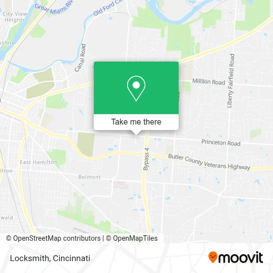 Locksmith map