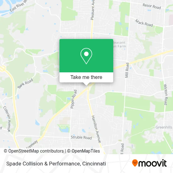 Spade Collision & Performance map