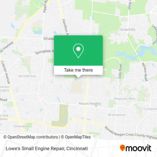 Lowe's Small Engine Repair map