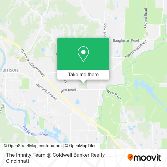The Infinity Team @ Coldwell Banker Realty map