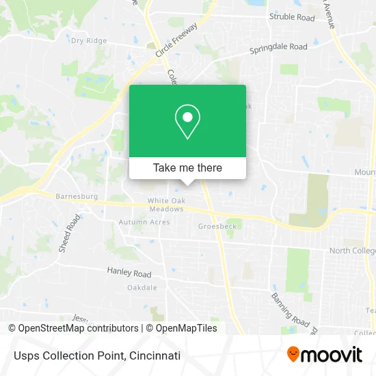 Usps Collection Point map