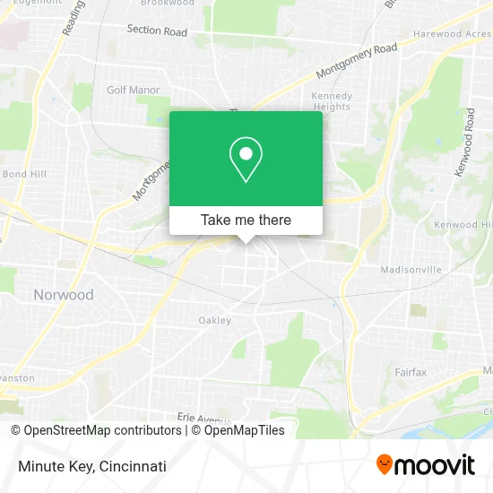 Minute Key map