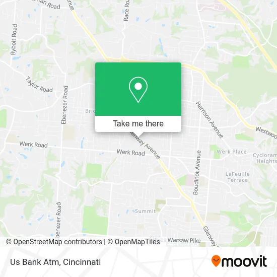Us Bank Atm map