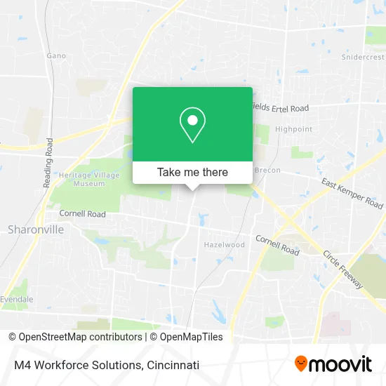 M4 Workforce Solutions map