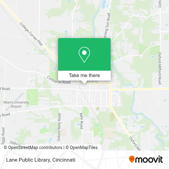 Lane Public Library map