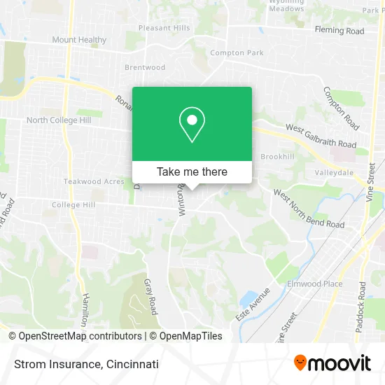 Strom Insurance map