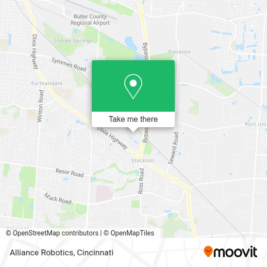Alliance Robotics map