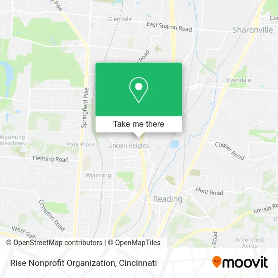 Rise Nonprofit Organization map