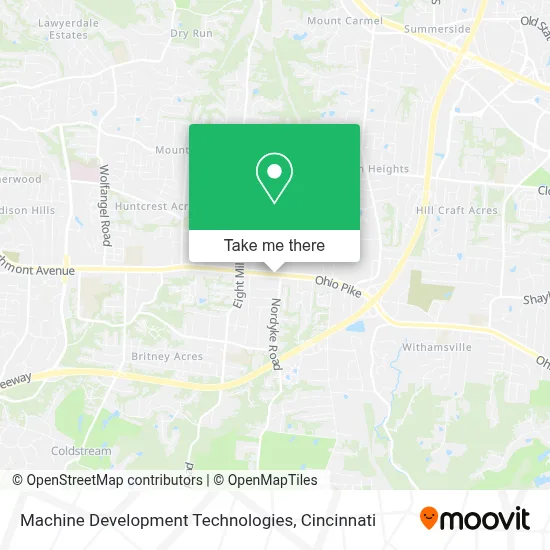 Machine Development Technologies map