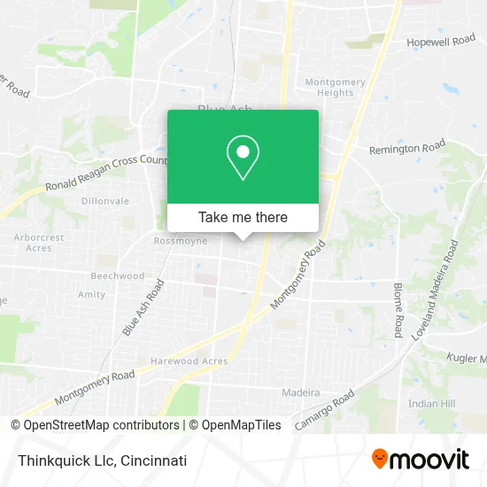 Thinkquick Llc map
