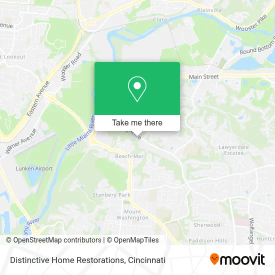 Distinctive Home Restorations map